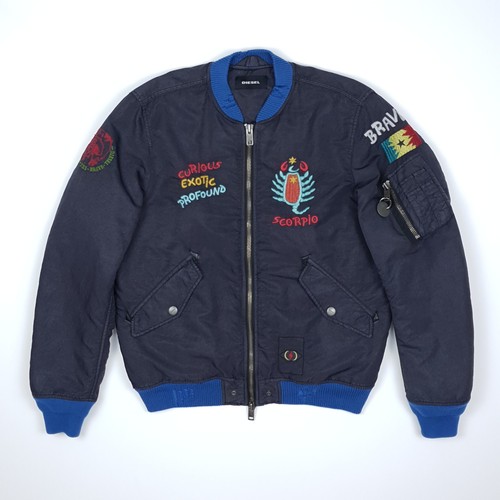 Diesel bomber jacket large - large, men