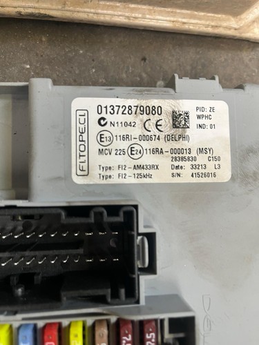 Citroen bipper 2014 ecu kit - citroen,