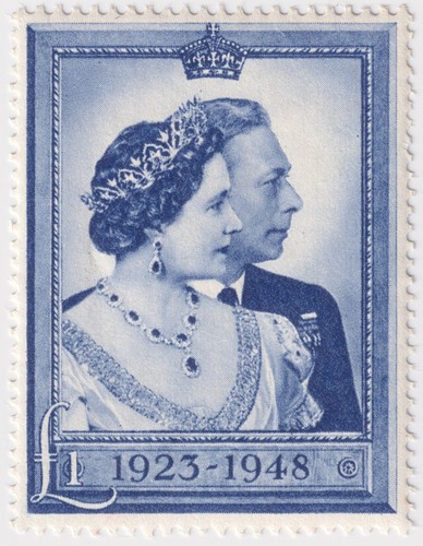 Kgvi 1948 royal silver wedding - kgvi,