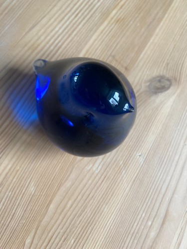 Konstglas deep blue glass - deep,