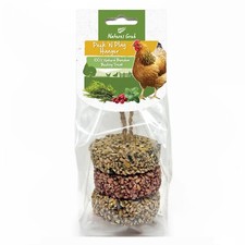 Natures Grub Peck 'N' Play Hanging Treats | Pecking Treat for Chickens & Poultry