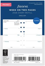Filofax Pocket 2026 Week on