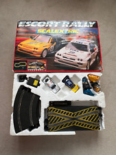 Scalextric C672 Escort (RS Cosworth) Rally Car Race Set Boxed Complete SEE NOTES