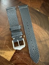 Heritage Pebble Leather Watch Strap 20mm