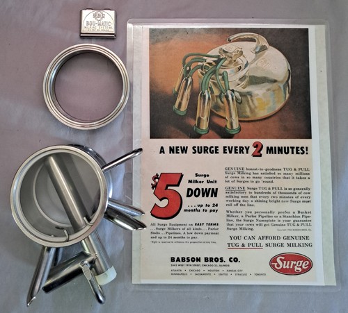 Vintage germania milking claw - milking,