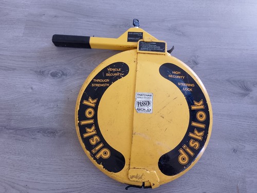 Disklok steering wheel lock - disklok,