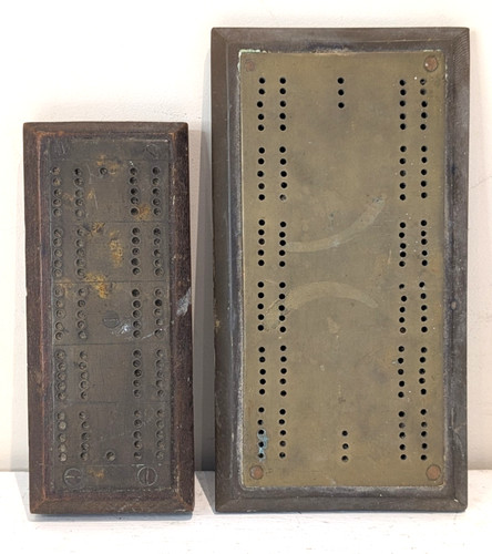 Pair antique victorian brass - antique,