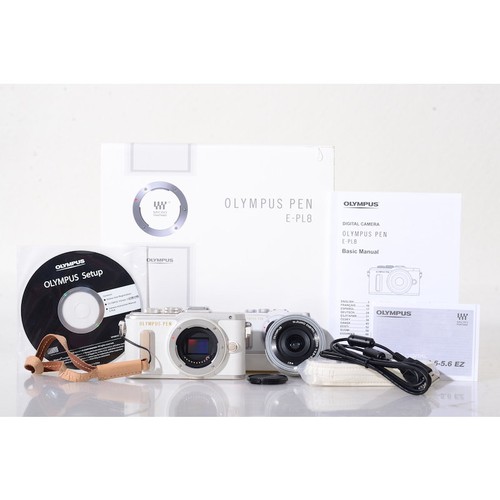 Olympus pl8 camera white - e-pl8,