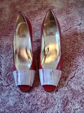 HB Espana Peep Toe Shoes. Size