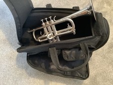 Getzen Eterna D/Eflat Trumpet In Silver Plate In Immaculate Condition