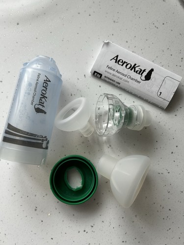 Aerokat feline aerosol chamber - feline,