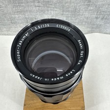 Asahi Pentax Super Takumar f3.5 135mm Lens - M42 Screw Mount + front cap