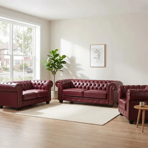 Chesterfield leather antique - chesterfield,