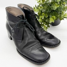 Patrick Cox Black Leather Lace