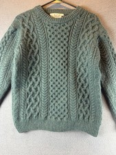 Mens Aran Sweater Market Wool