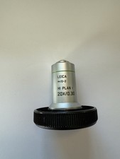 2x Leica Hi Plan 10x/0.25 AND 20x/0.30 Microscope Objective Lens 506228 526264
