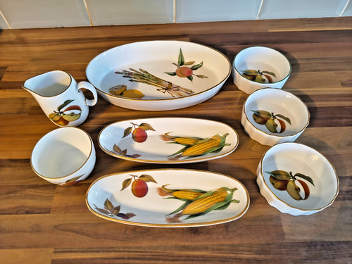 Job lot royal worcester - lot,