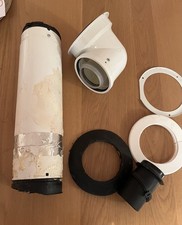 Combi Boiler Flue And Elbow For Spares And Repairs/used