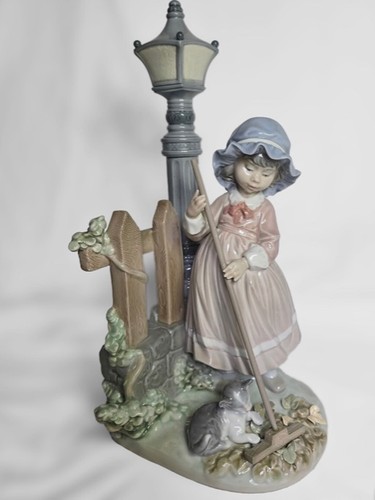 Lladro 5286 fall clean - clean, up~