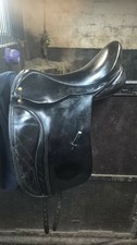 Black Dressage Saddle