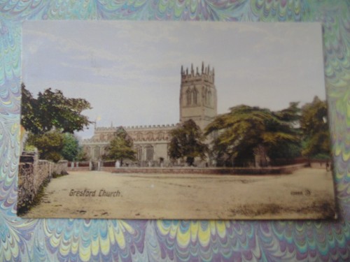 Gresford church posted - church,,