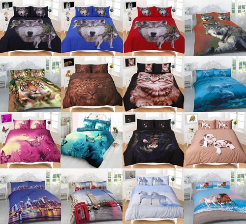 Animal pattern duvet - 3d,