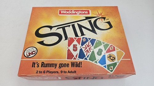 Waddingtons sting vintage - sting, card