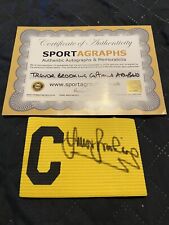 Sir Trevor Brooking Signed England Captains Armband
