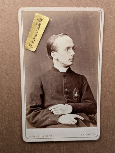 Old photo cdv man hull - old,
