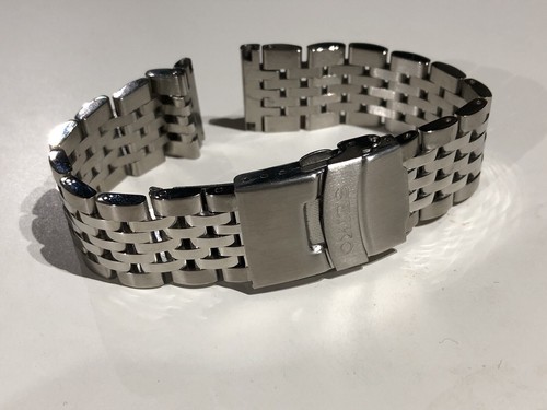 Seiko 22mm rice bead jubilee - seiko,