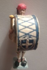 1950's GREECE AOHNA ATHENA GREEK EVZONE DRUM PLAYER PARADE TOY SOLDIER