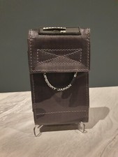 Superdry Black Grey Camo Camouflage Pouch Rare Used Free UK Delivery