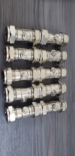 22mm isolation valve chrome - 22mm,