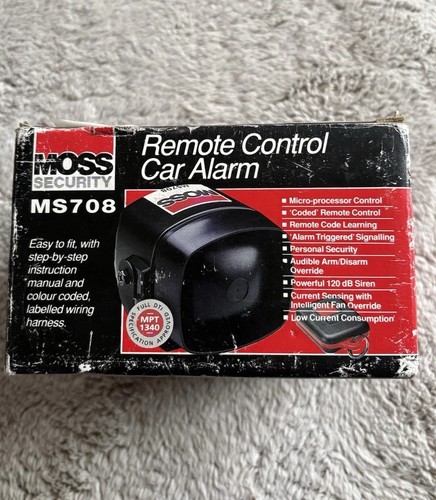 Moss ms708 car security - ms708,