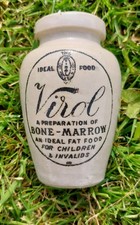 Miniature stoneware virol bone - miniature,