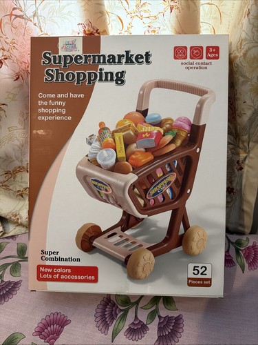 Supermaket shopping trolley - supermaket,