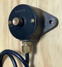 Vintage brass bell push lift - push, /