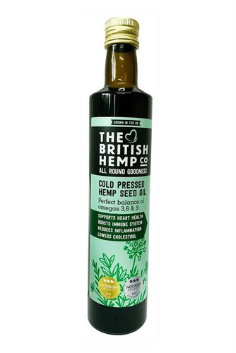 British hemp seed oil - hemp,