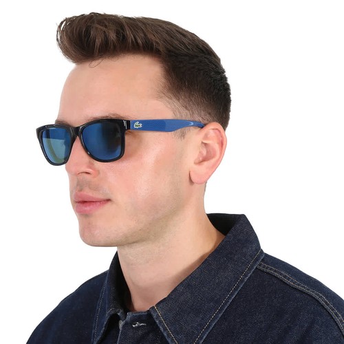Lacoste blue square - square, unisex
