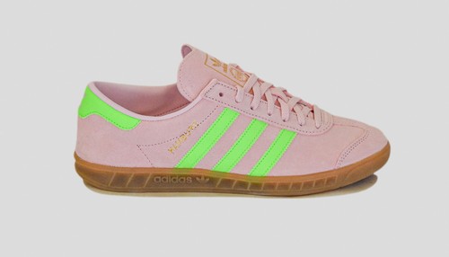 Adidas hamburg pink - w, pink/green
