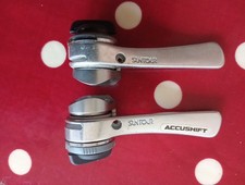 Suntour Accushift 6 Speed Braze On Down Tube Levers