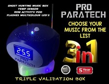 Ghost Hunting Music Box Temp