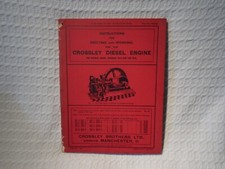 Vintage Crossley Diesel Oil