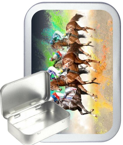 Race horse 1oz hinged - race, tobacco