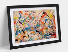 JACKSON POLLOCK STYLE ABSTRACT
