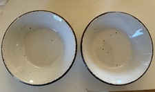 Midwinter Stonehenge Creation Set of 2 Cereal Bowls 6.5" Diameter MINT COND