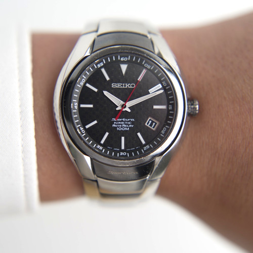 Rare seiko sportura kinetic - seiko,