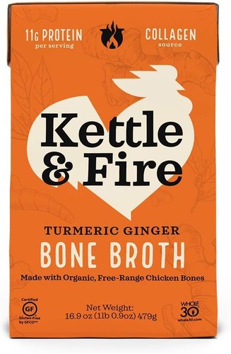 Kettle fire broth - &,