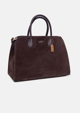 Moncrief Chocolate Brown Suede