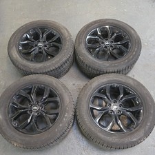 Land Rover Discovery genuine 19" black alloy wheels & tyres vogue Sport Vw (A)